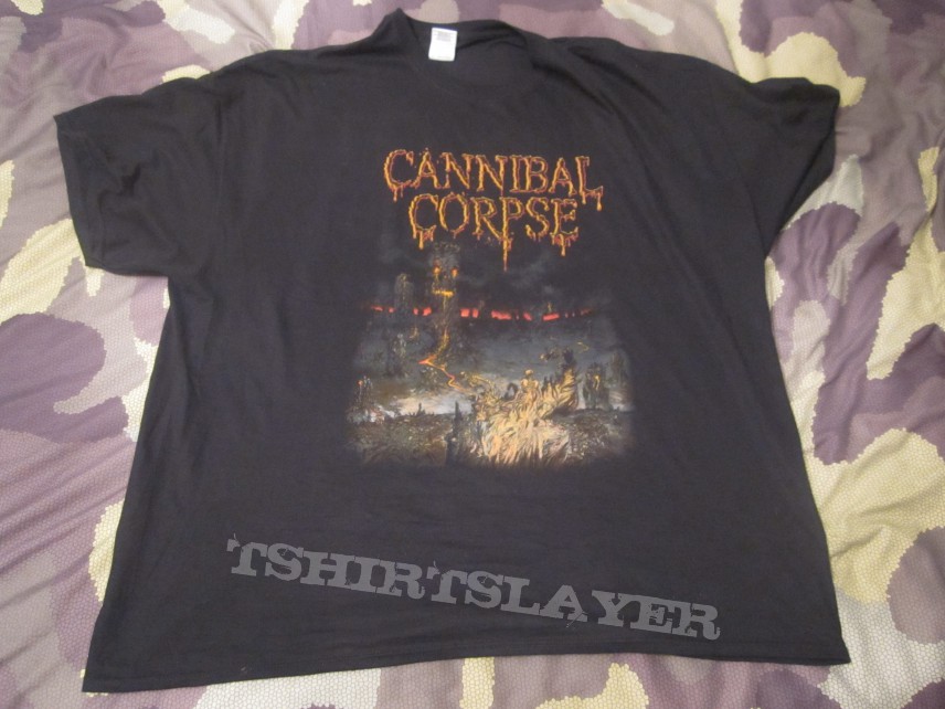 Cannibal Corpse Australian 2014 Tour shirt