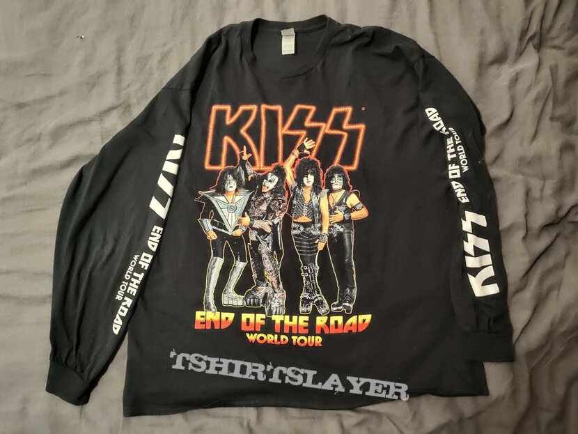 KISS - 2022 Australian tour shirt - End of the road world tour - LS - Long sleeve