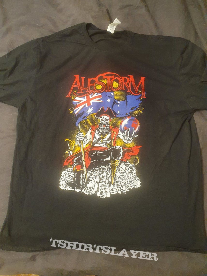 Alestorm - Australian flag - Pirate metal drinking crew