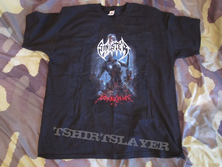 Sinister - Australian 2014 Tour shirt - Zombie Feast
