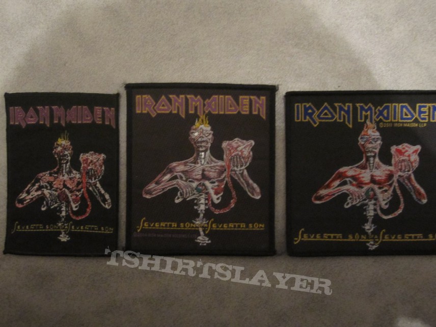 Iron Maiden Patch collection