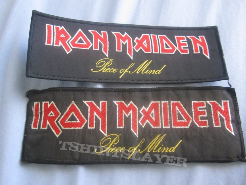 Iron Maiden Patch collection