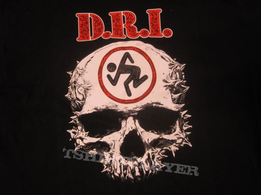 D.R.I. - 2017 Australian tour shirt
