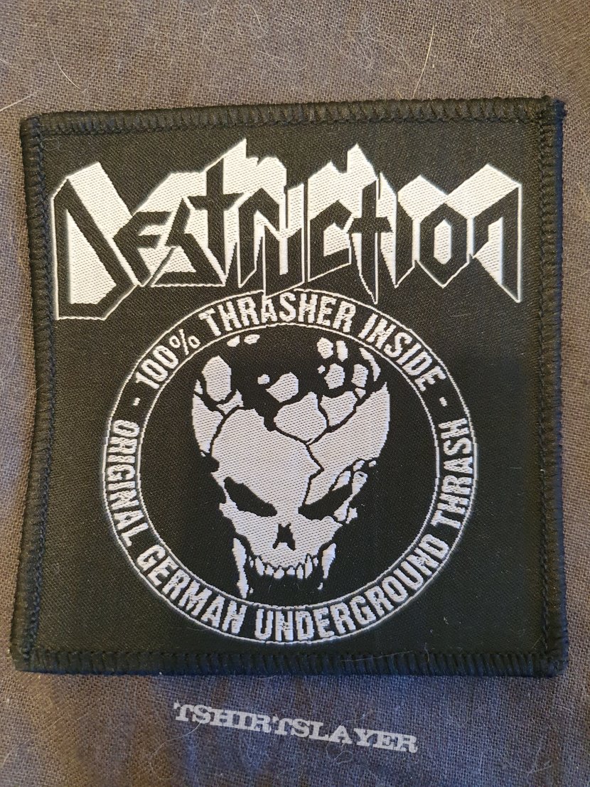 Destruction - 100% Thrasher inside - Original German underground thrash 