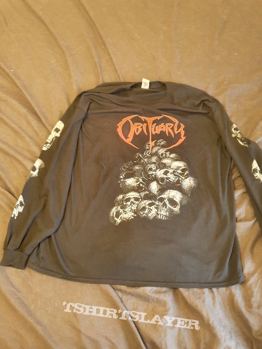 Obituary - Chopped in half long sleeve 