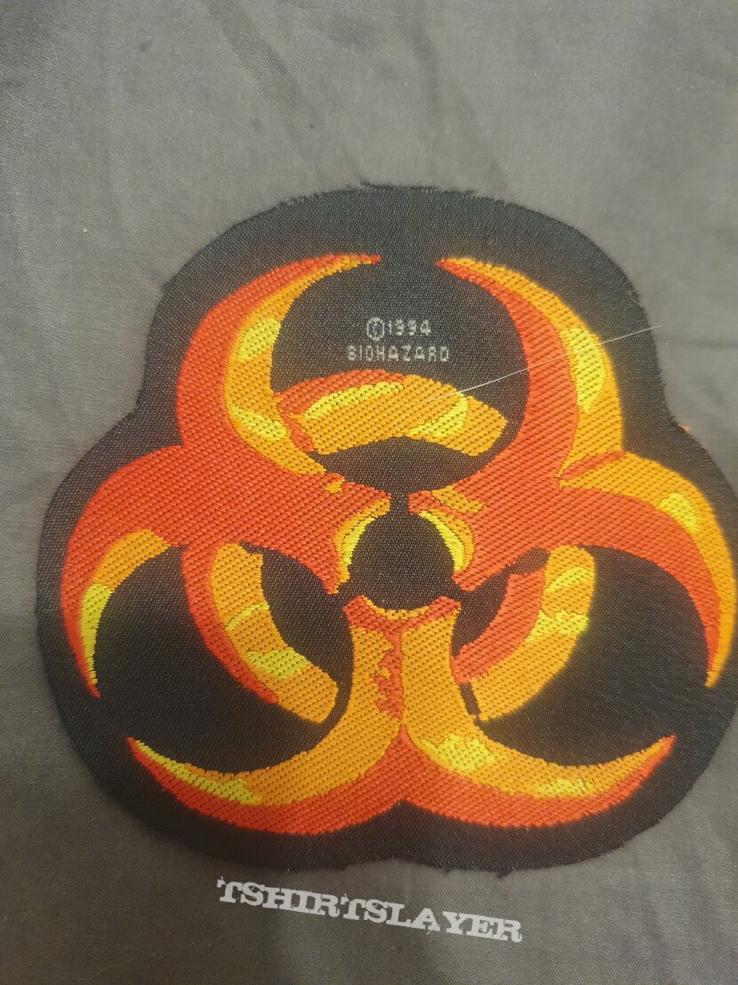 Biohazard - Band logo - patch