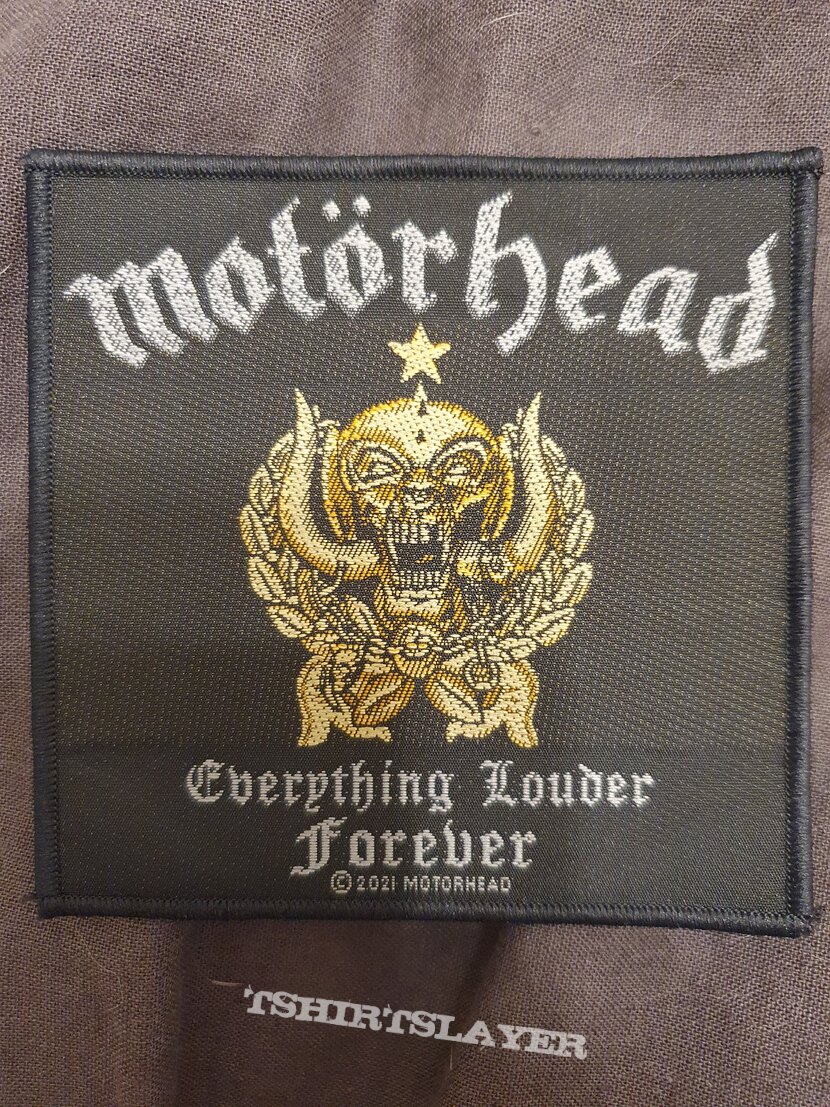 Motörhead - Everything louder forever - patch 2021