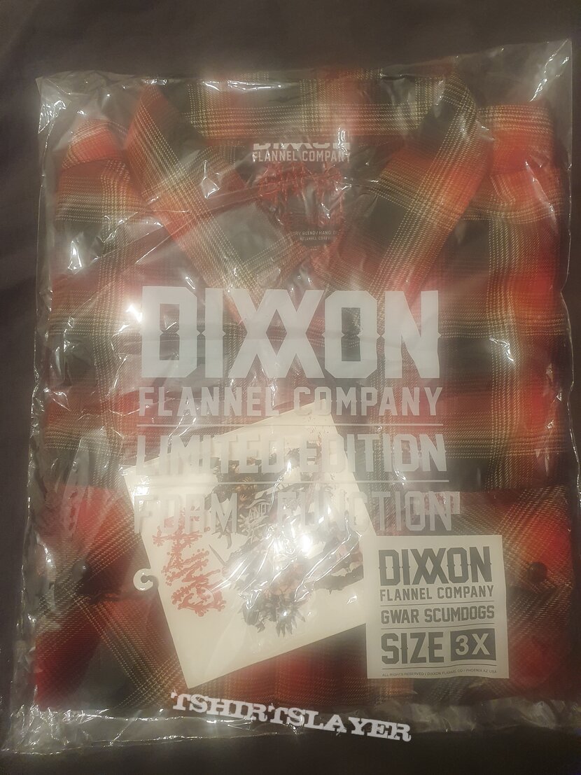 Gwar - Dixxon flannel / flanno colab 