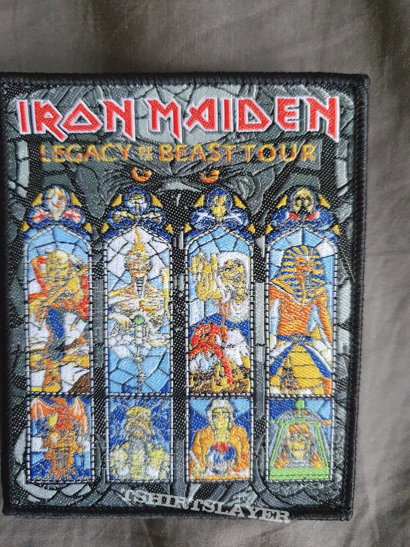 Iron Maiden - Legacy of the beast tour - Bootleg patch