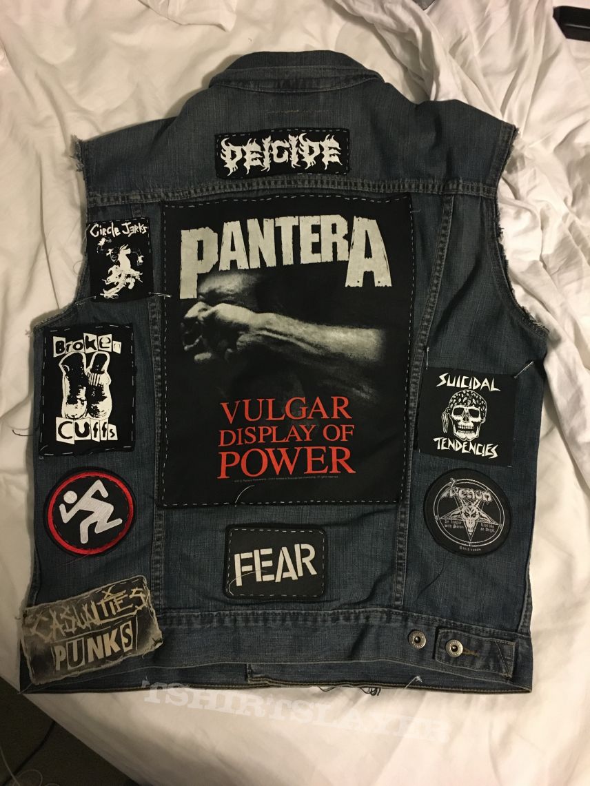 Battle vest (metal and punk patches) | TShirtSlayer TShirt and