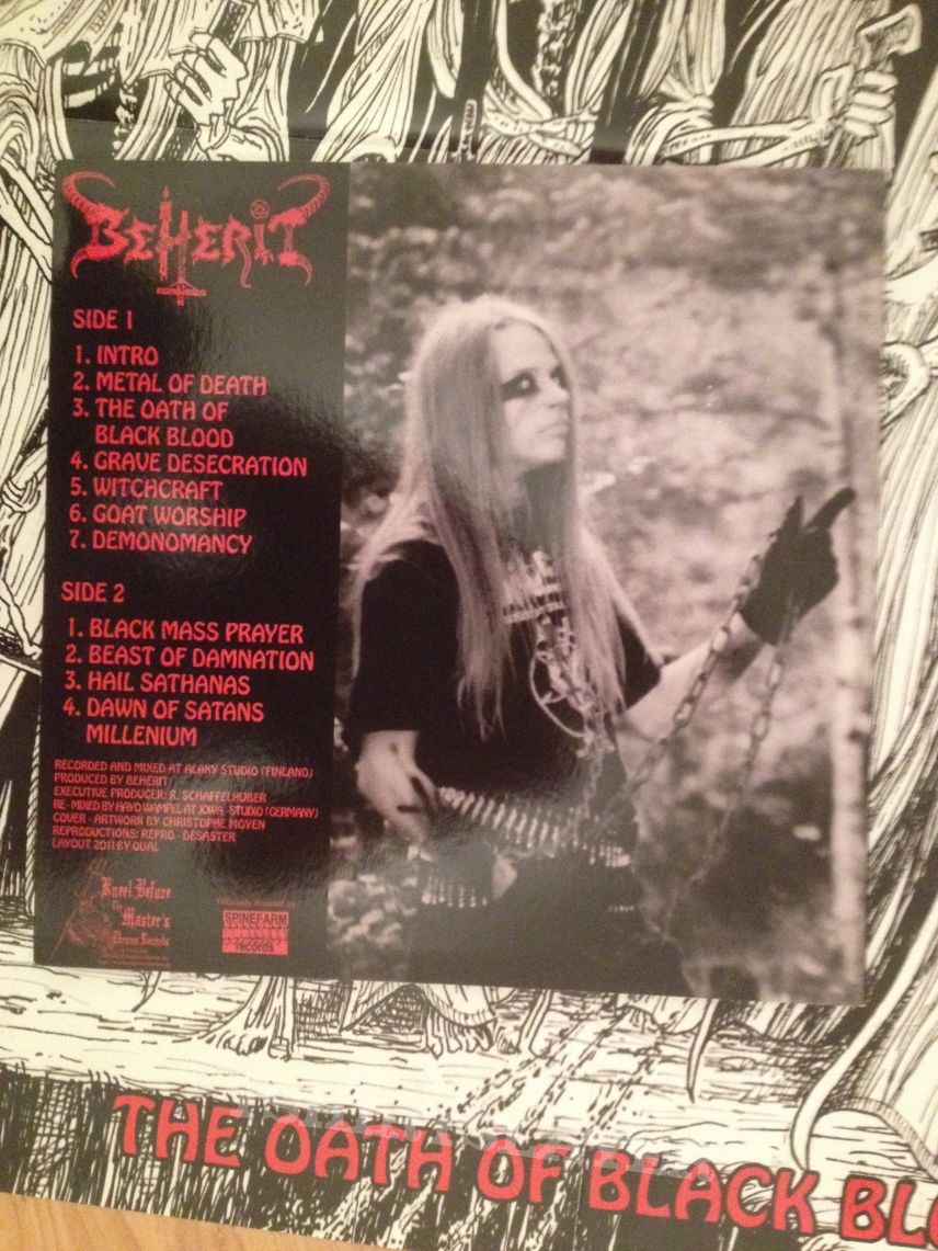 Beherit - The Oath of Black Blood - Picture LP