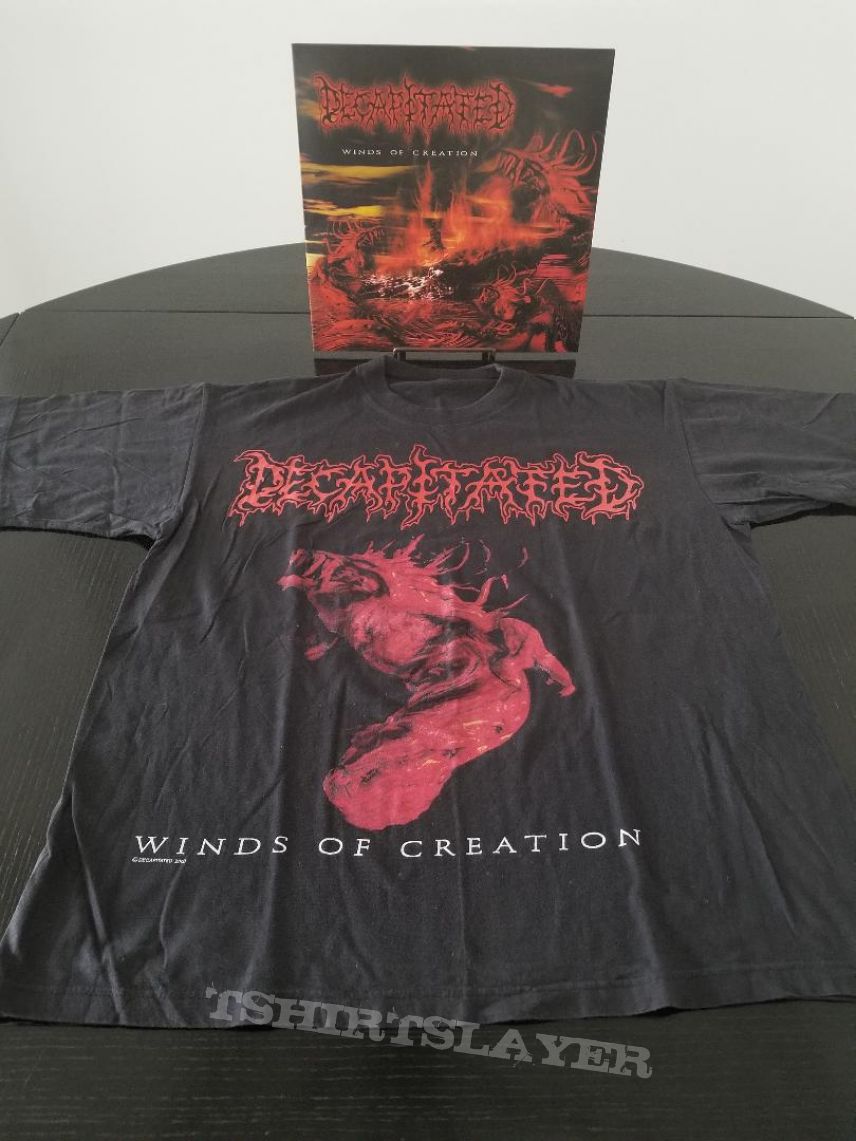 Decapitated &#039; Winds Of Creation &#039; T- Shirt