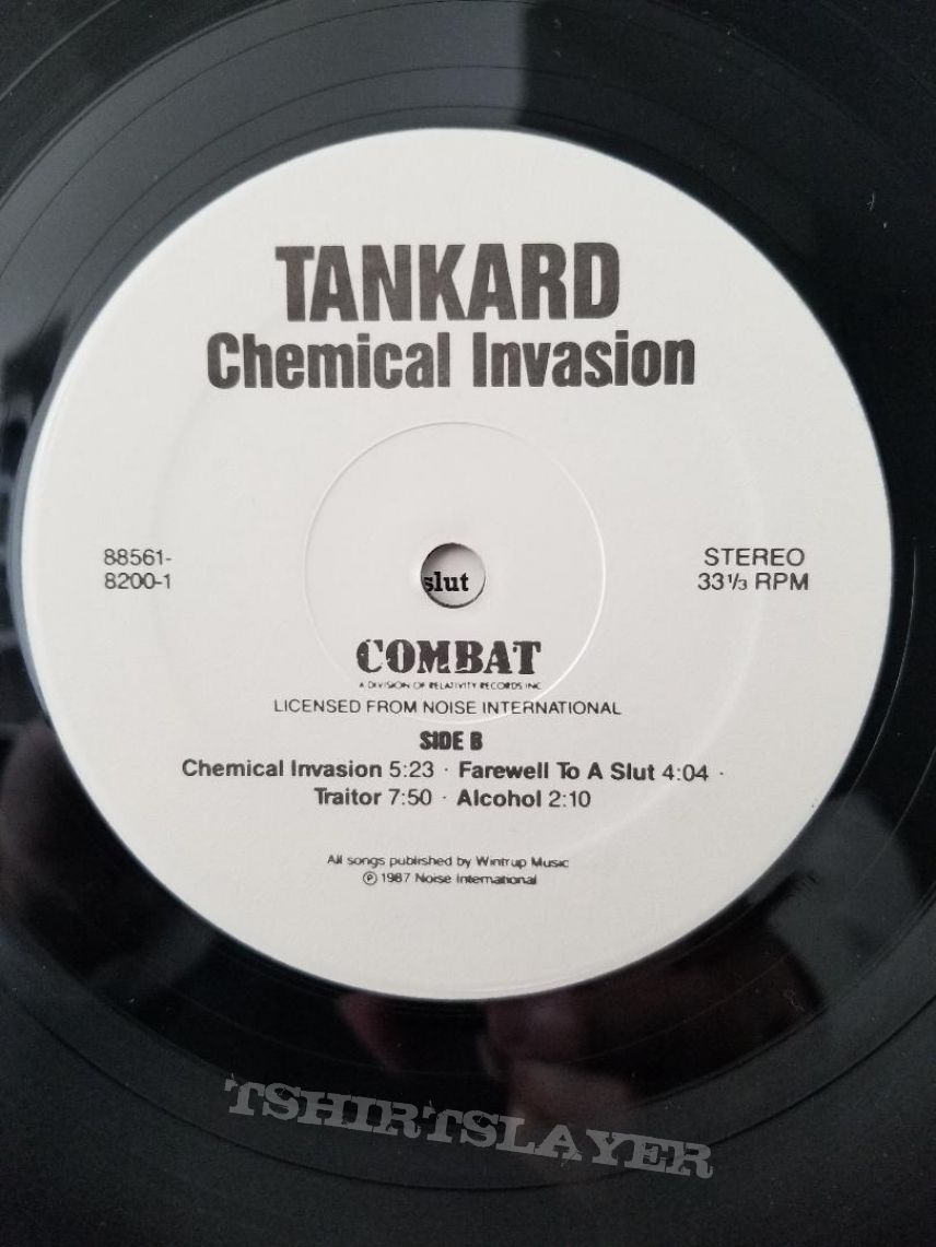 Tankard Original Vinyl LPs + Promotional Ads