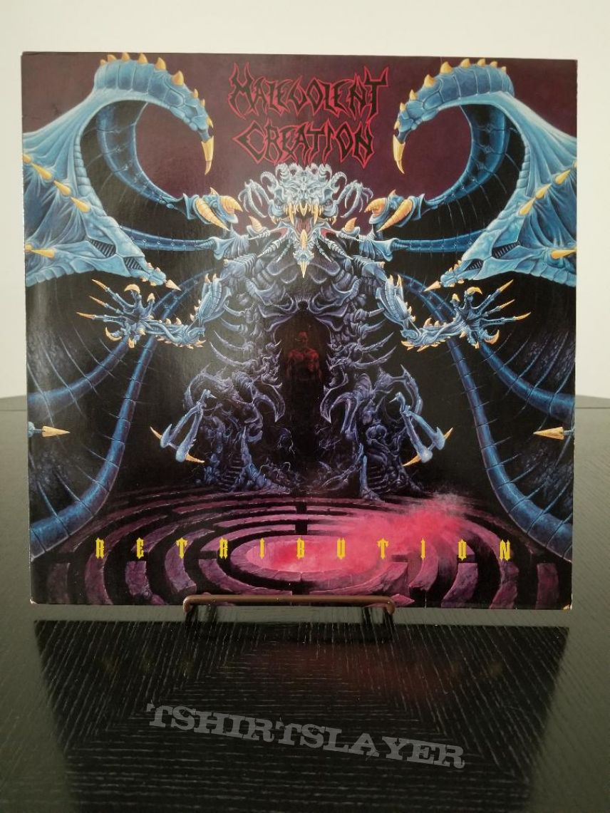 Malevolent Creation Original Vinyl LPs + Promotional Poster + Ads |  TShirtSlayer TShirt and BattleJacket Gallery