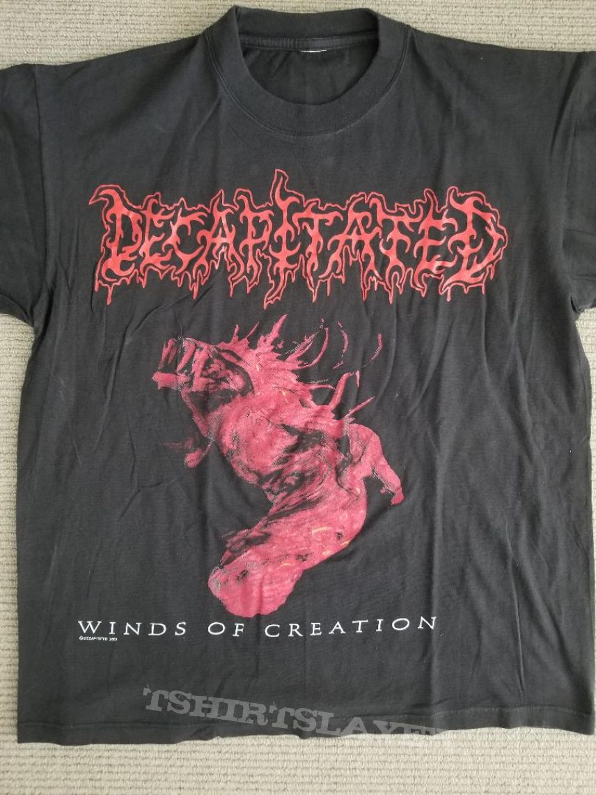 Decapitated &#039; Winds Of Creation &#039; T- Shirt