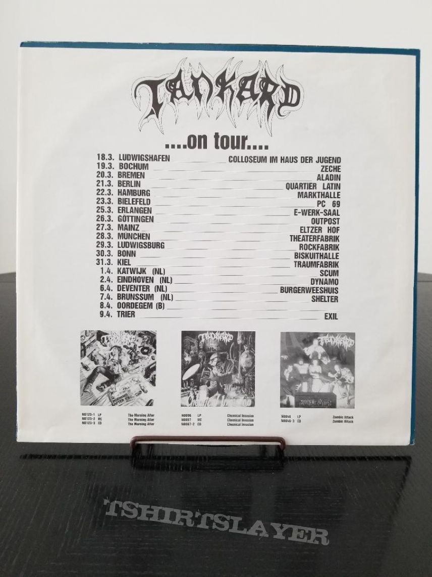 Tankard Original Vinyl LPs + Promotional Ads