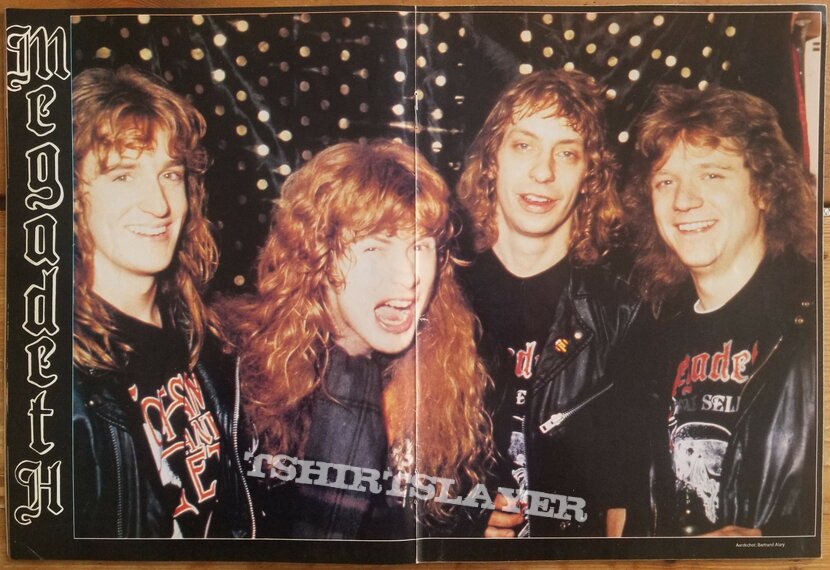 Megadeth &#039; Peace Sells...But Who&#039;s Buying? &#039; Original Vinyl LP + Promotional Posters + Ads 