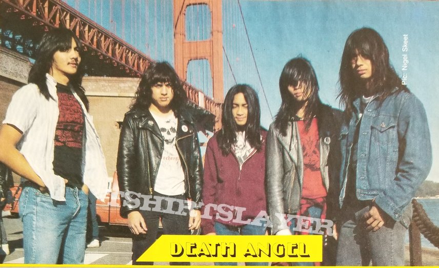 Death Angel &#039; The Ultra-Violence &#039; Original Vinyl LP + Promotional Poster + Ads