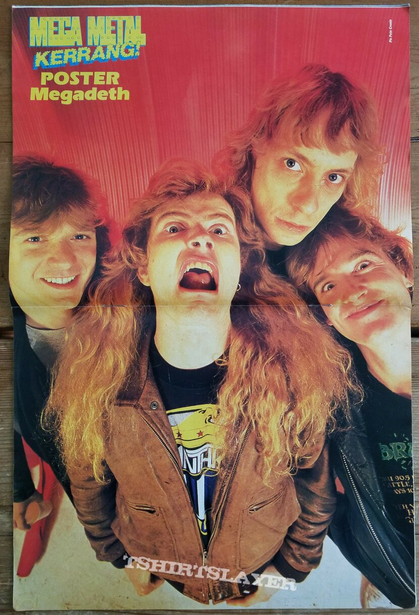 Megadeth &#039; Peace Sells...But Who&#039;s Buying? &#039; Original Vinyl LP + Promotional Posters + Ads 