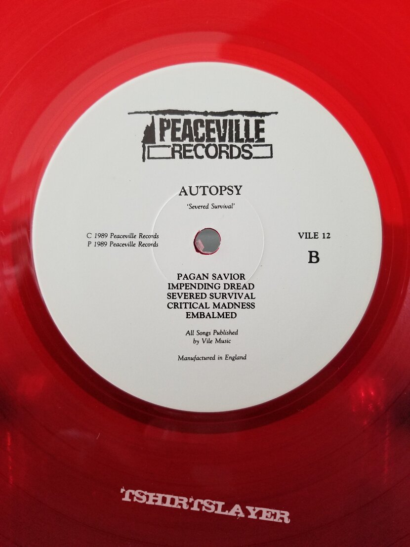 Autopsy &#039; Original &#039; Vinyl LPs + Promotional Ads