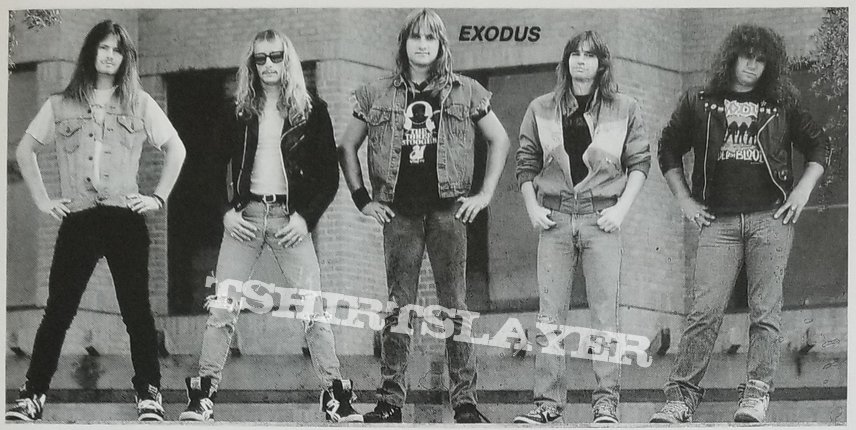 Exodus &#039; Fabulous Disaster &#039; Original Vinyl L.P. + Promotional Poster + Ads