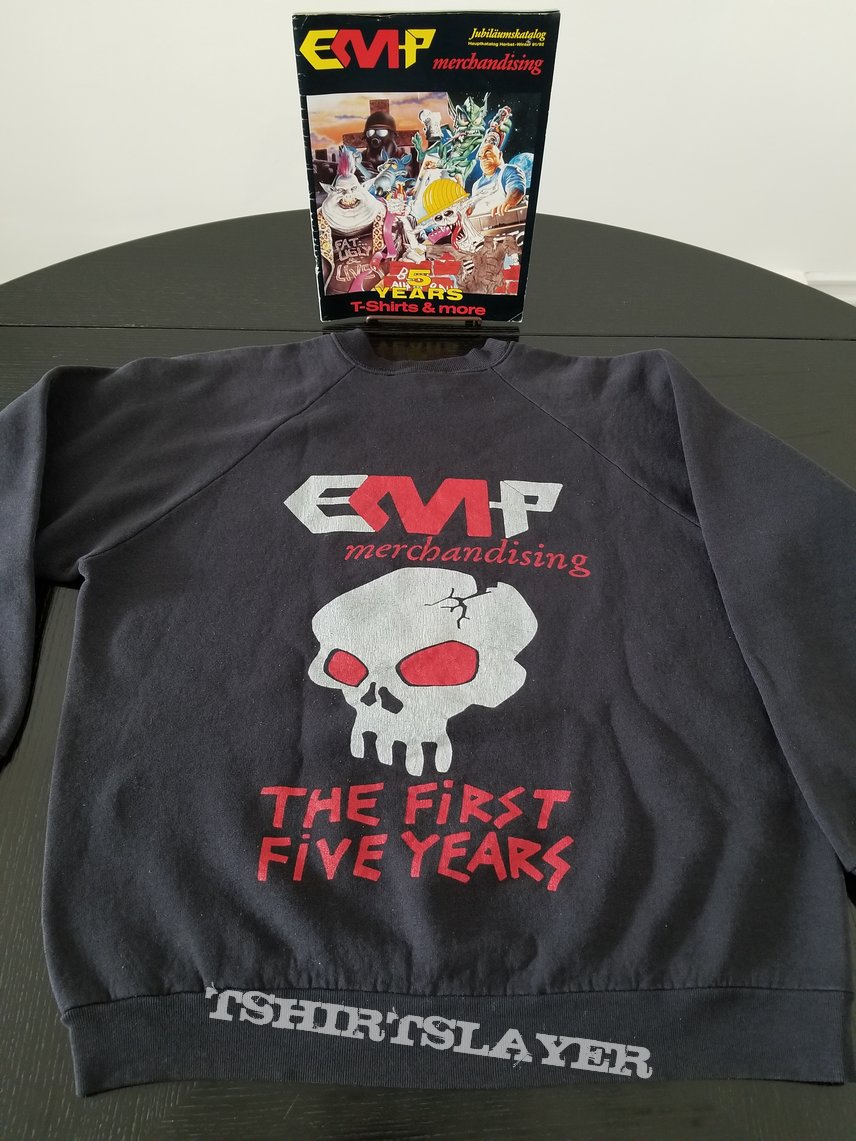 EMP  merchandising &#039; The First 5 Years &#039; Anniversary Poster + Sweatshirt  