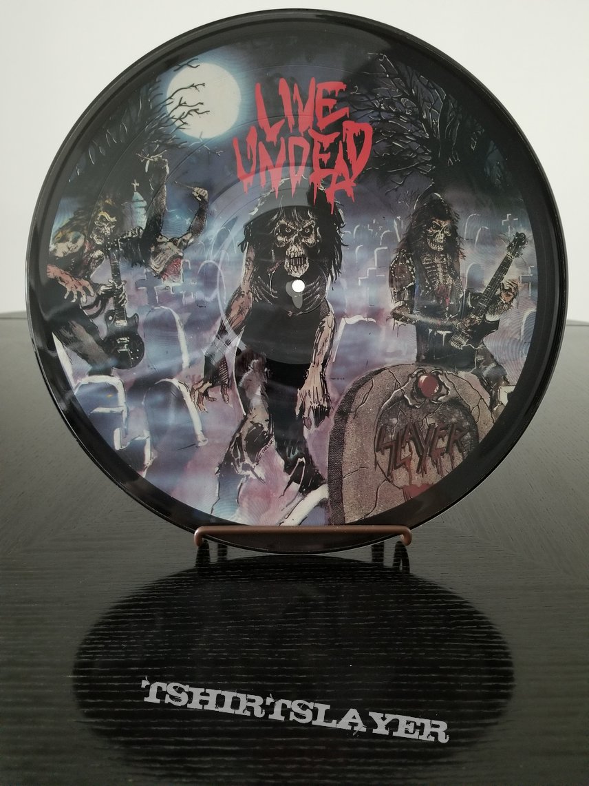 Slayer &#039; Show No Mercy &#039; Original Vinyl LP + Slayer &#039; Haunting The Chapel &#039; Original Vinyl EP + Promotional Ads