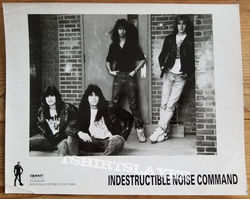 I.N.C. ( Indestructible Noise Command ) &#039; Razorback &#039; Original Vinyl LP + Promotional Poster