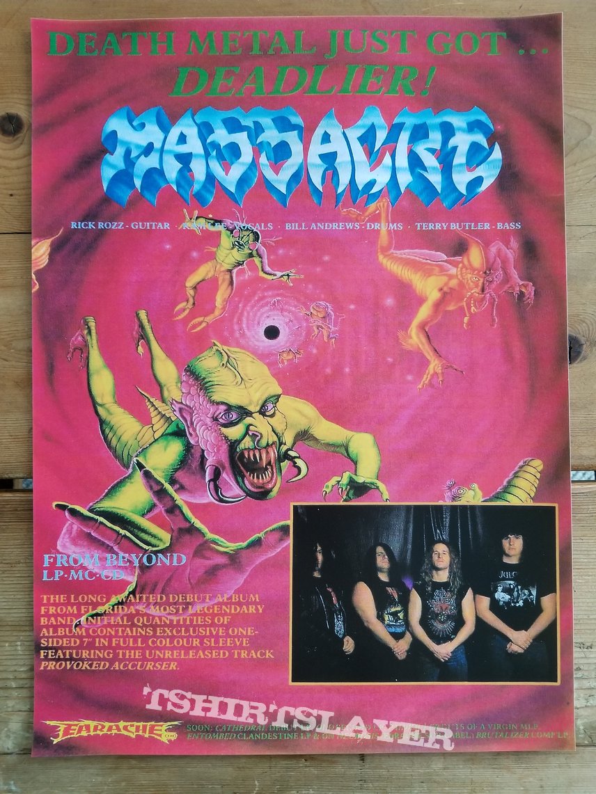 Massacre From Beyond Lp F D R Death Slayer Sepultura Kreator