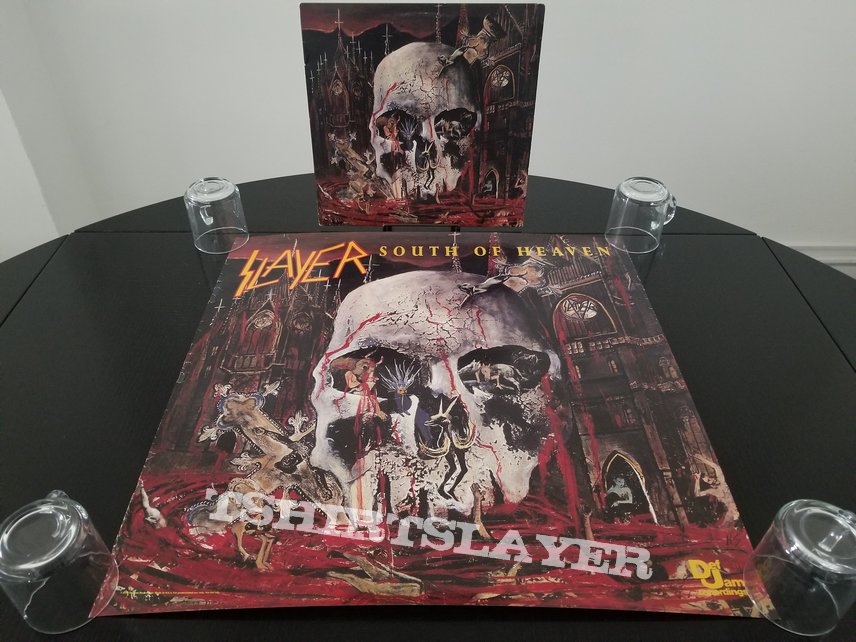 Slayer ' South Of Heaven ' Original Vinyl LP + Promotional Posters + Ads |  TShirtSlayer TShirt and BattleJacket Gallery