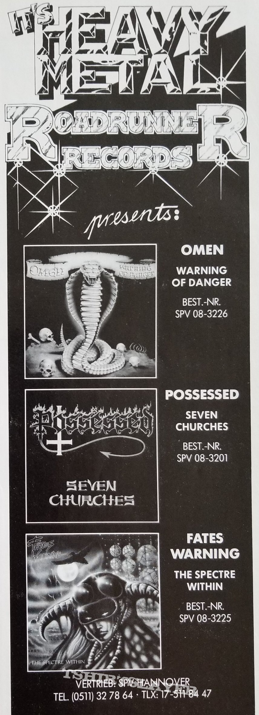Possessed &#039; Seven Churches &#039; Collection