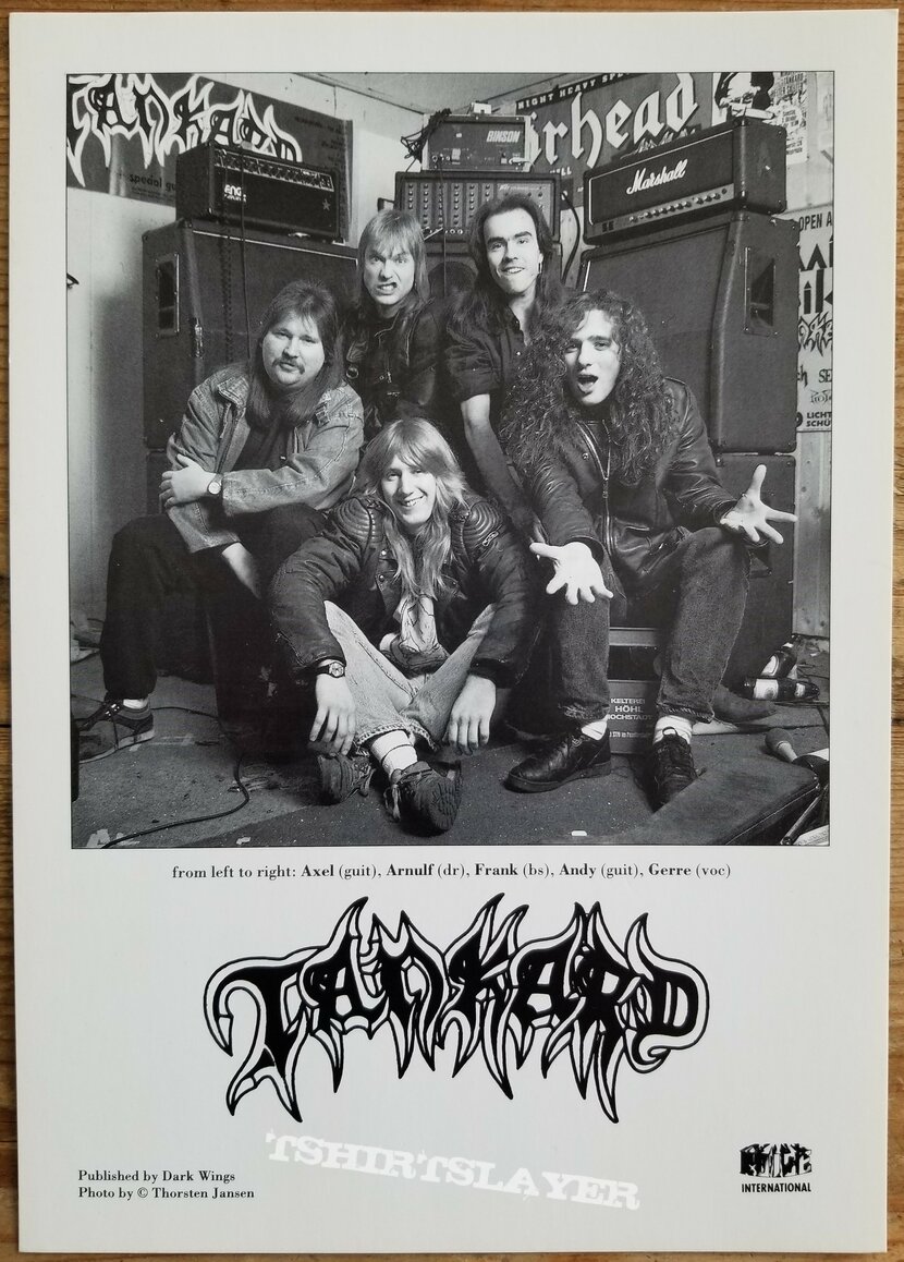 Tankard Original Vinyl LPs + Promotional Ads