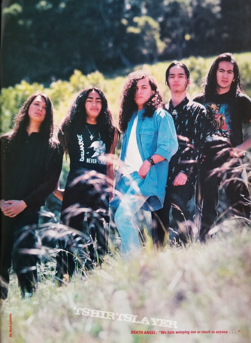 Death Angel &#039; Frolic Through The Park &#039; Original Vinyl L.P. + Promotional Poster  