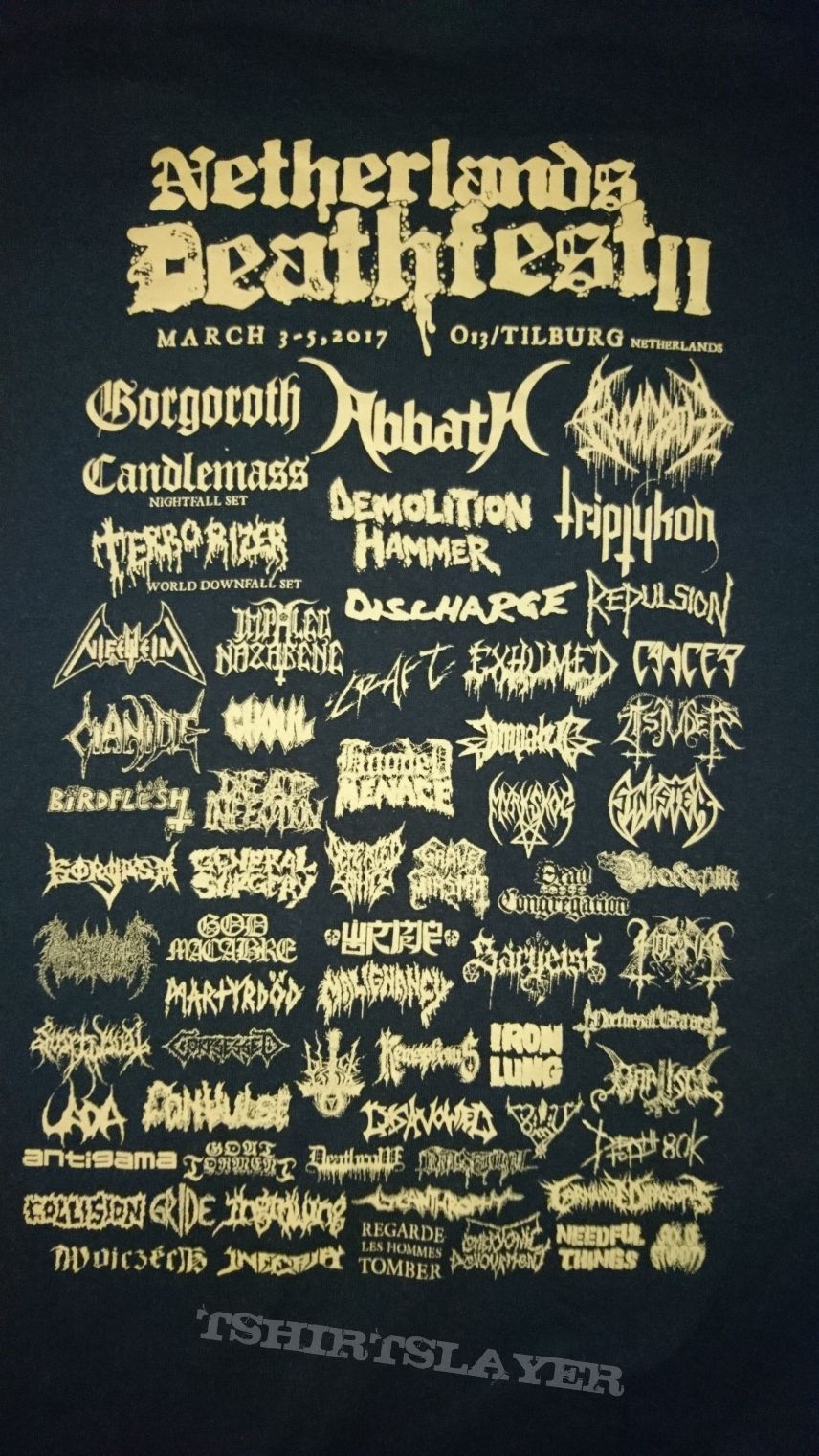 Demolition Hammer Netherland Deathfest 2017