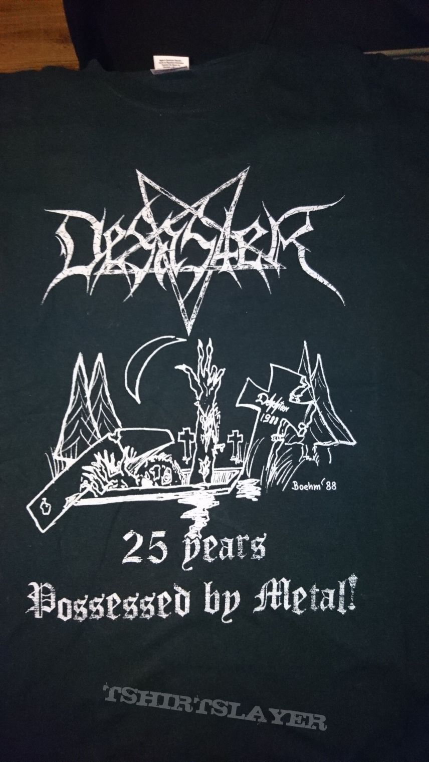 Desaster - 25 years possessed by Metal 