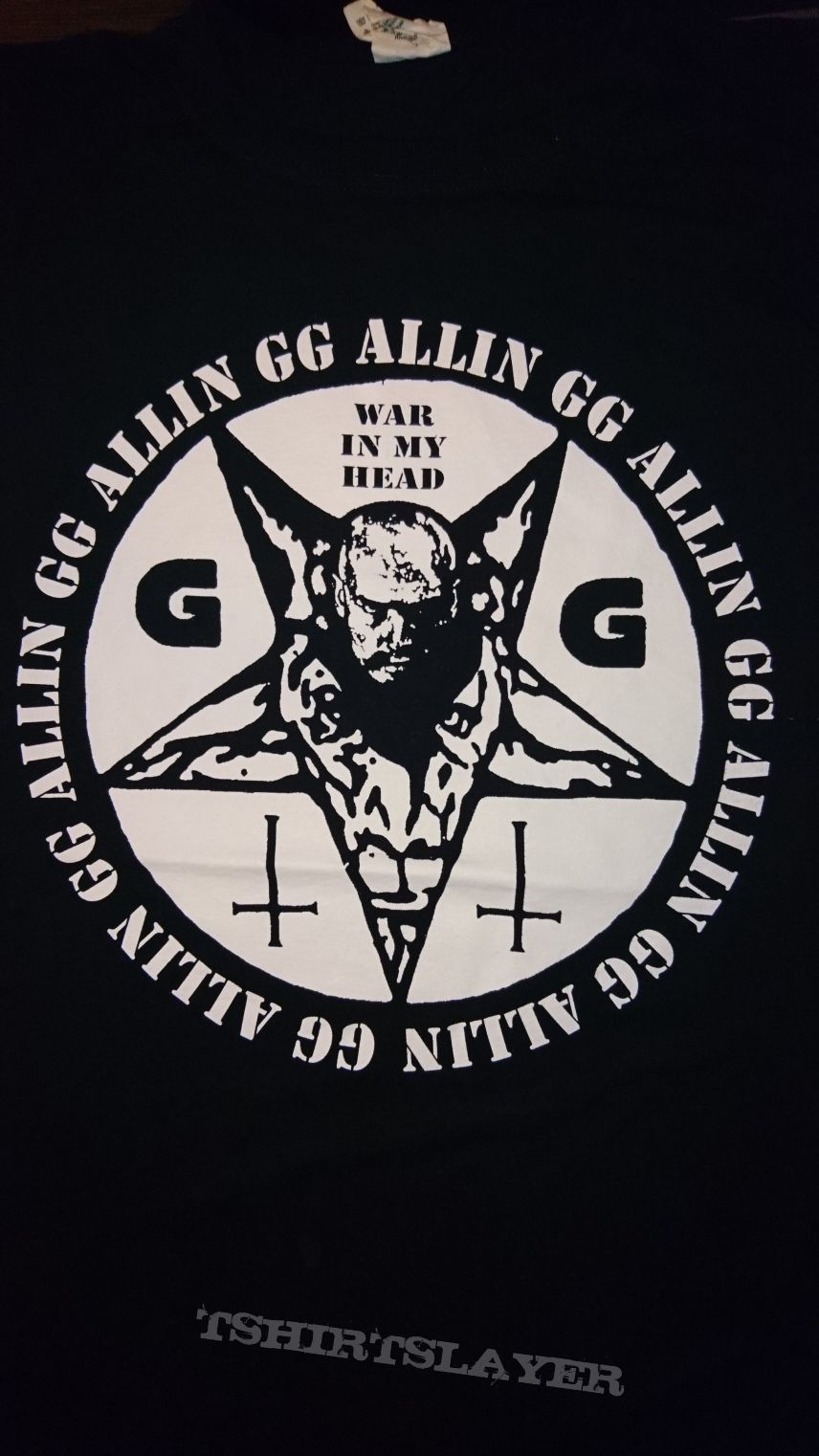 GG Allin. - i am your enemy 