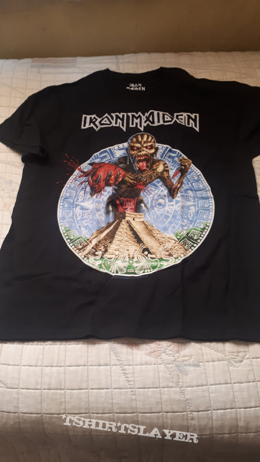 Iron Maiden Mexican tour t-shirt L size