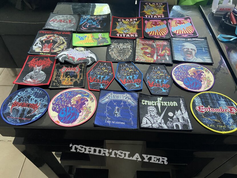 Crimson Glory Woven patches 