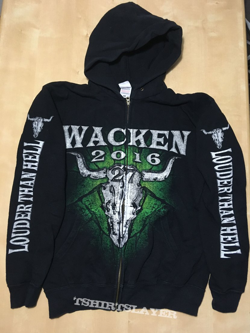 Wacken 2016 Hooded Top / Sweater (lubarie's) | TShirtSlayer