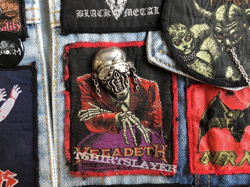 Megadeth the Fourth Battle Jacket Work in Progress