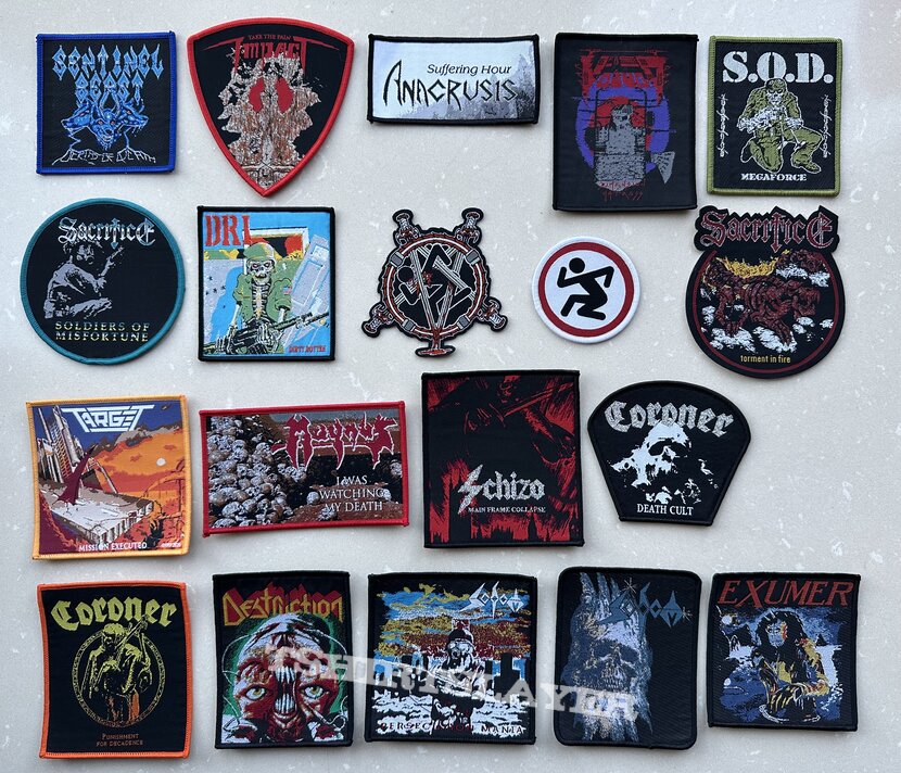 Metallica Thrash Patches !!!