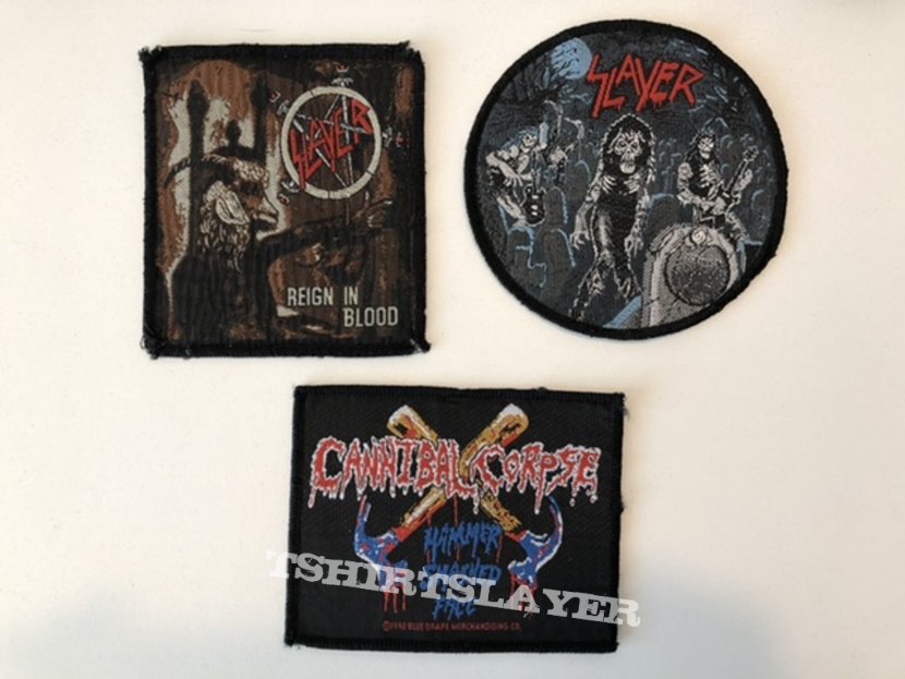 Slayer Cannibal Corpse Patch