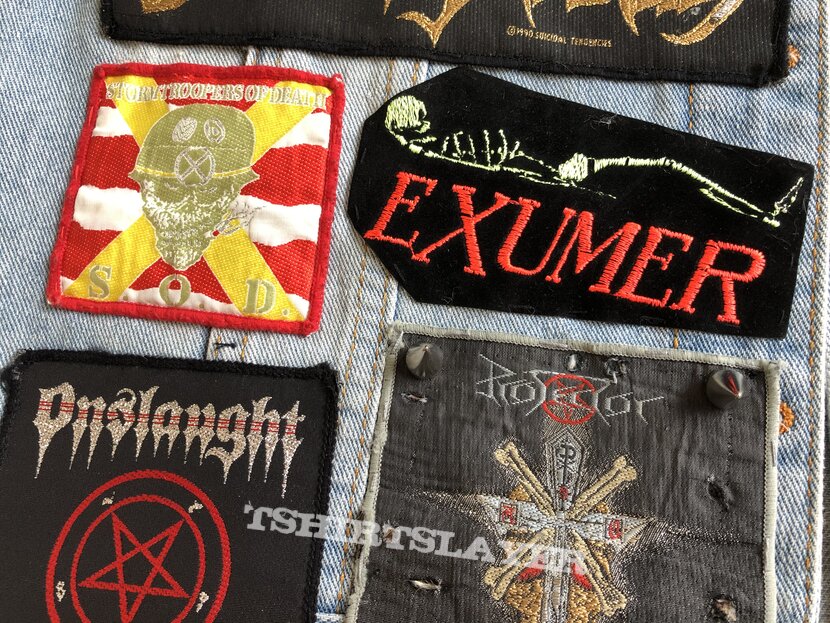 Megadeth the Fourth Battle Jacket Work in Progress