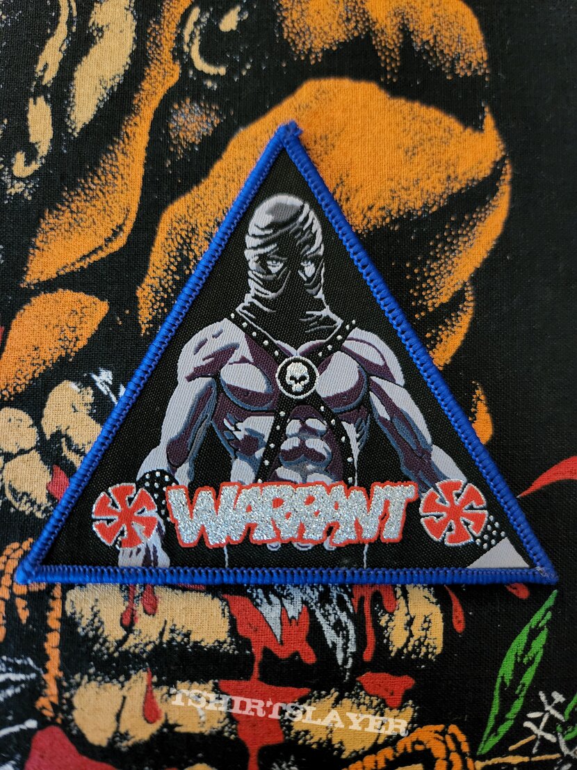 Warrant - The Enforcer Patch (Blue Border)