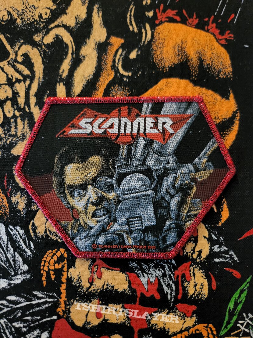 Scanner - Hypertrace (Red Glitter Border) | TShirtSlayer TShirt and  BattleJacket Gallery