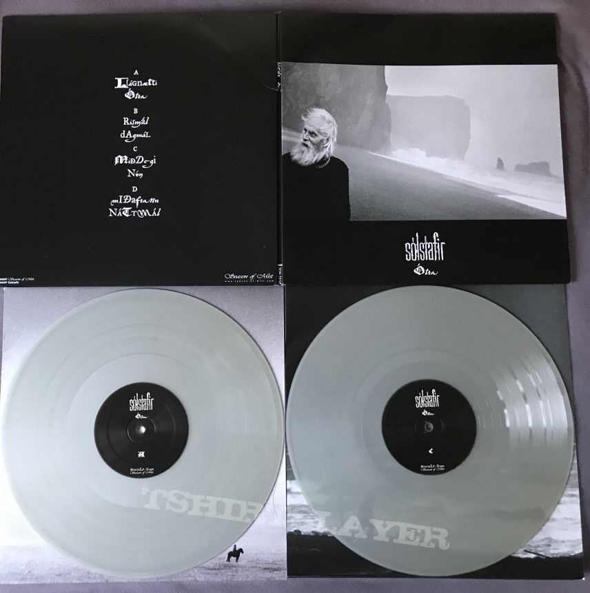 Solstafir Sólstafir - Ótta Limited edition Silver Vinyl