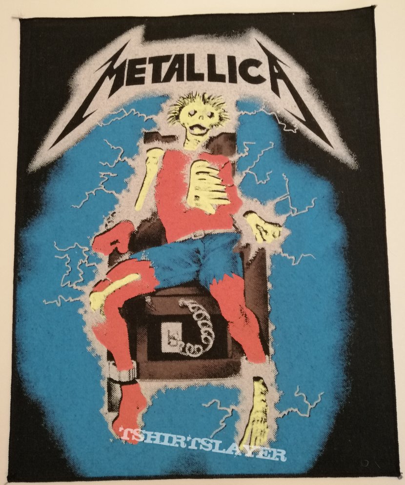 Metallica - Ride The Lightning - Backpatch
