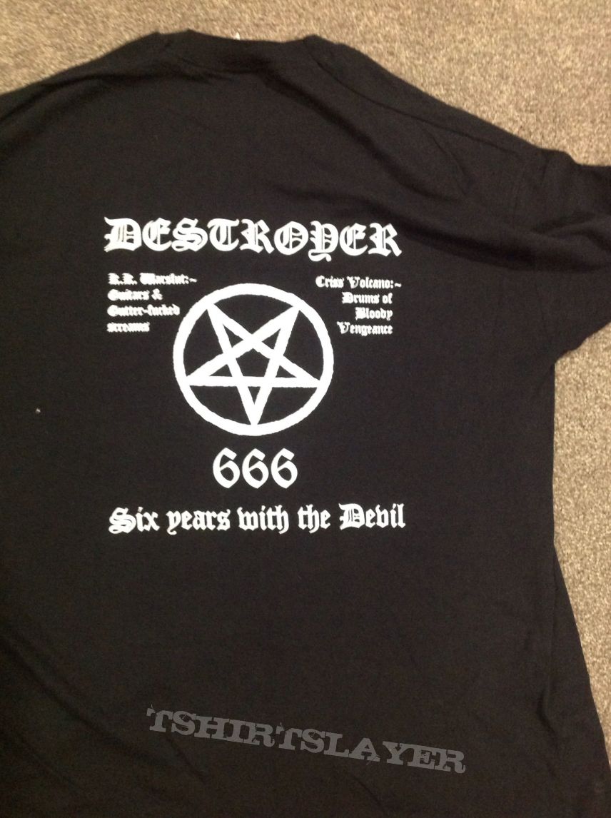 Destroyer 666 shirt