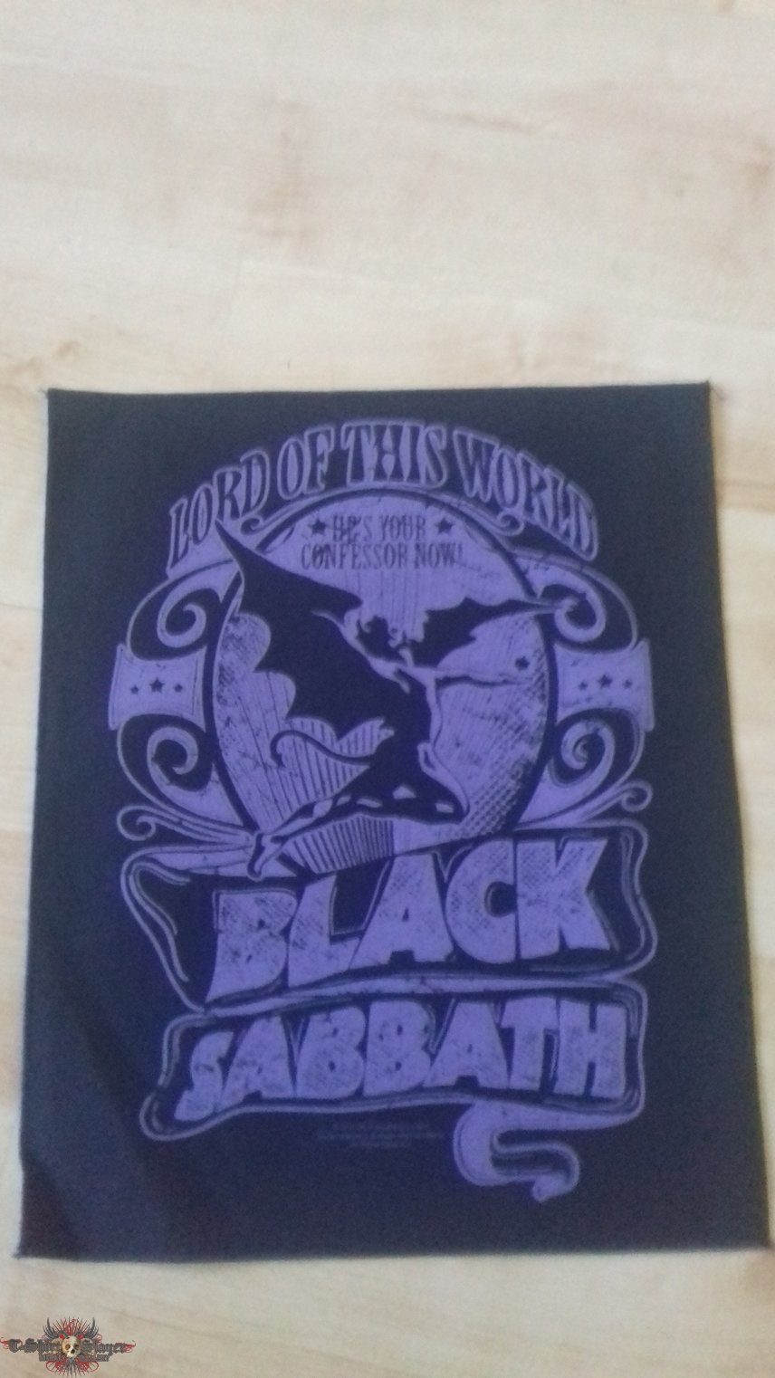 Black Sabbath - Lord of this world (Backpatch)
