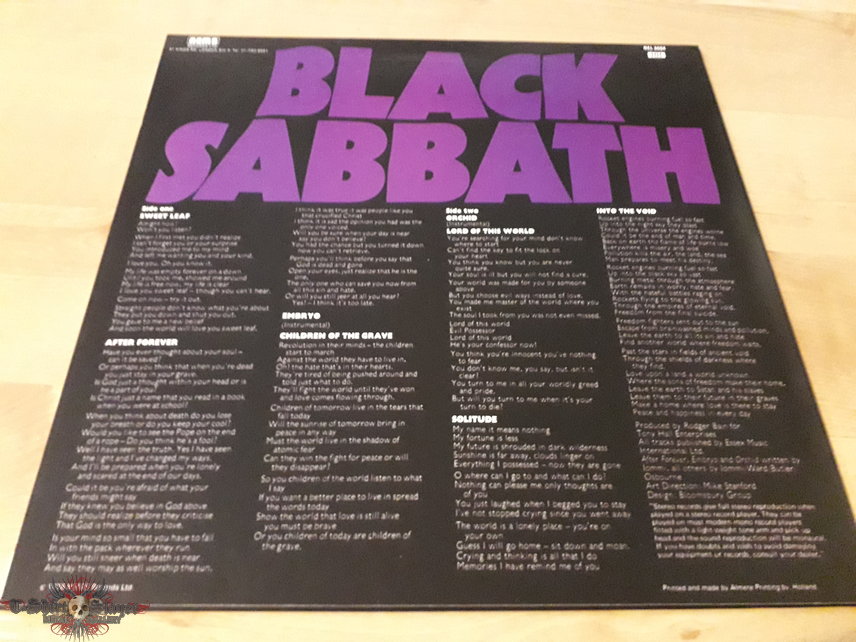 Black Sabbath - Master of Reality (LP)